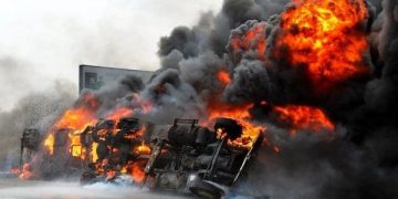 Fuel tanker explodes in Anambra State