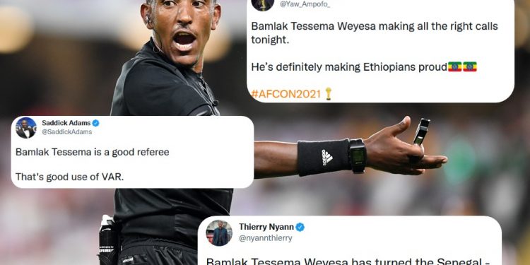 African Fans Celebrate Ethiopian Referee, Calls Him Man Of The Match